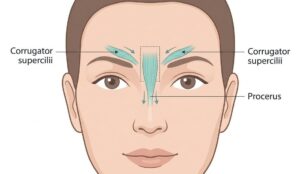 بوتاکس خط اخم